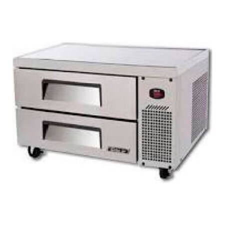 Turbo Air Turbo Air TCBE-36SDR Chef Base Refrigerator - 35-5/8"W x 32"D x 20-1/2"H TCBE-36SDR